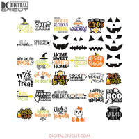 Halloween Svg, Unique Bundle File, Cricut File, Clipart, Fall Svg, Halloween Quotes Svg, Silhouette, Svg, Png, Eps, Dxf