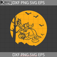 Halloween Vintage Svg Duck Devil Cricut File Clipart Svg Png Eps Dxf