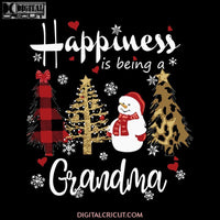 Happiness Is Being A Grandma Svg, Snowman Svg, Christmas Svg, Merry Christmas Svg, Bake Svg, Cake Svg, Cricut File, Clipart, Png, Eps, Dxf