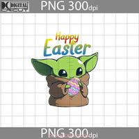 Baby Yoda Png Star Wars Happy Easter Images 300Dpi