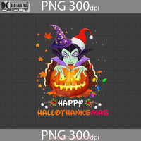 Happy Hallothanksmas Png Witch Thanksgiving Halloween Christmas Png Gift Images 300Dpi