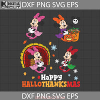 Happy Hallothanksmas Svg Halloween Thanksgiving Svg Christmas Cricut File Clipart Png Eps Dxf