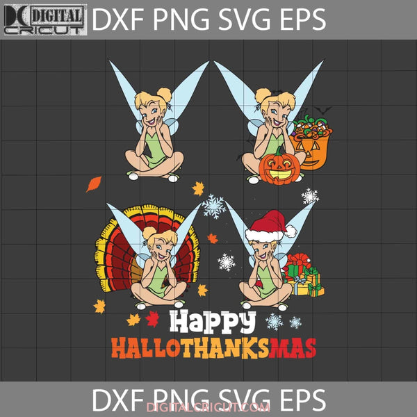 Happy Hallothanksmas Svg Halloween Thanksgiving Svg Christmas Cricut File Clipart Png Eps Dxf