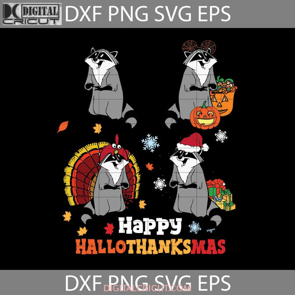 Happy Hallothanksmas Svg Princess Halloween Thanksgiving Svg Christmas Cricut File Clipart Png Eps