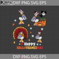 Happy Hallothanksmas Svg Thanksgiving Svg Christmas Cricut File Clipart Png Eps Dxf