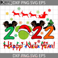 Happy New Year 2022 Svg Christmas Cricut File Clipart Png Eps Dxf