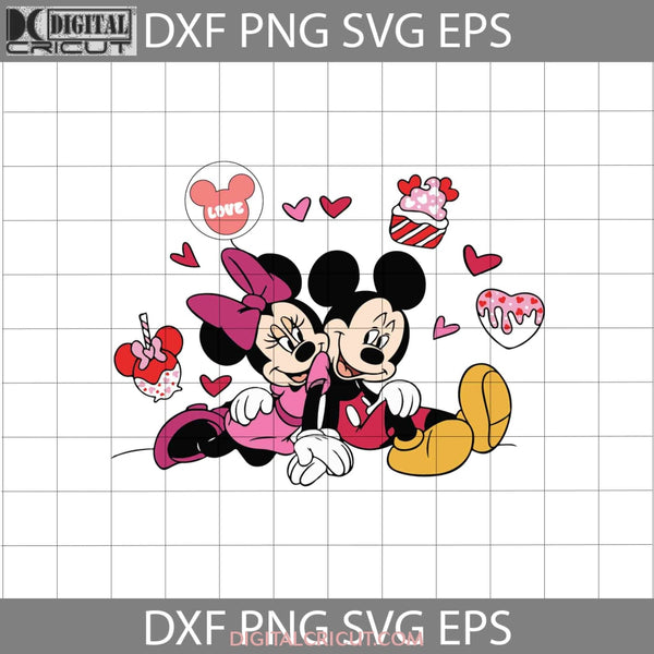 Happy Valentines Day Svg Matching Couple Love Heart Cricut File Clipart Png Eps Dxf