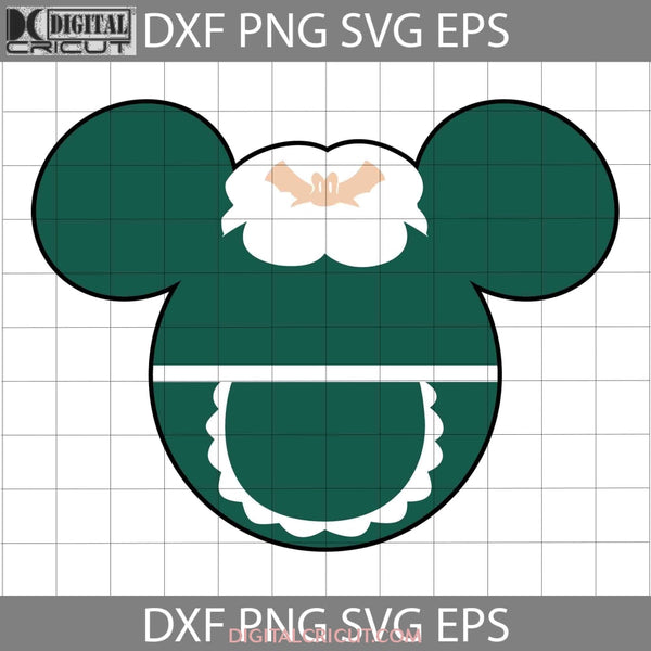 Haunted Mansion Maid Ears Svg Cartoon Cricut File Clipart Png Eps Dxf