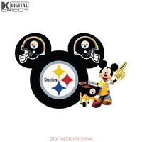 Pittsburgh Steelers Mickey Svg, Disney Steelers Svg, NFL Svg, Cricut File, Clipart, Sexy Lips Svg, Sport Svg, Football Svg, Png, Eps, Dxf 2