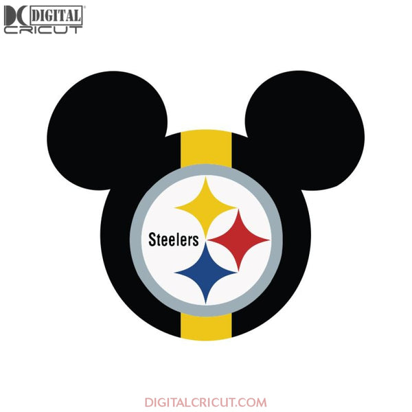 Pittsburgh Steelers Mickey Svg, Disney Steelers Svg, NFL Svg, Cricut File, Clipart, Sexy Lips Svg, Sport Svg, Football Svg, Png, Eps, Dxf