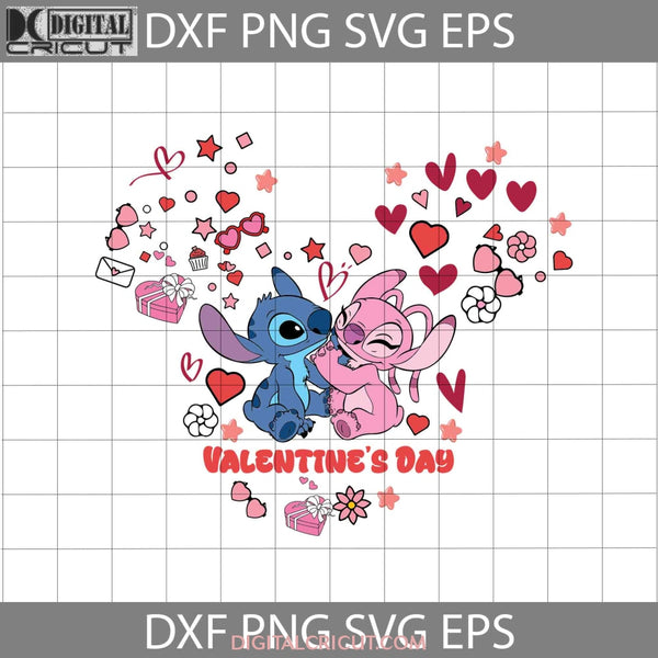 Heart Svg Valentines Day Cricut File Clipart Png Eps Dxf