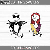 Her Jack Svg His Sally Svg Bundle Halloween Svg Cricut File Clipart Png Eps Dxf