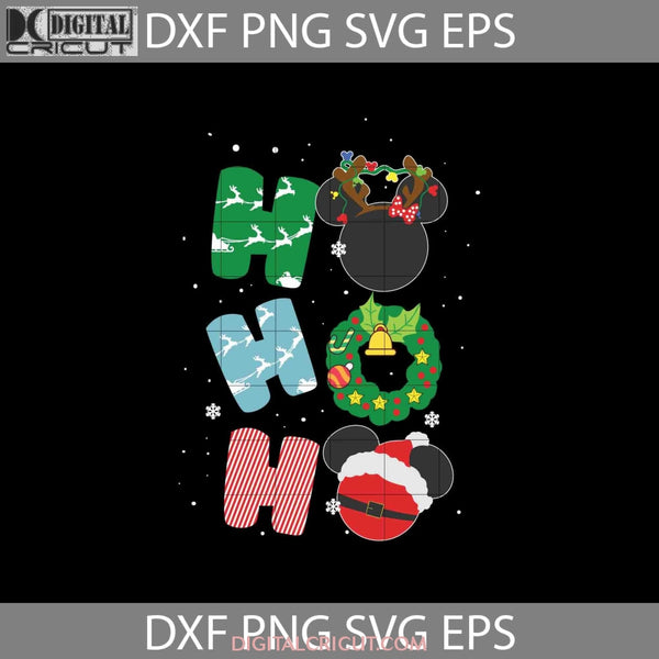 Ho Svg Mickey Svg Minnie Cartoon Cricut File Clipart Christmas Gift Png Eps Dxf