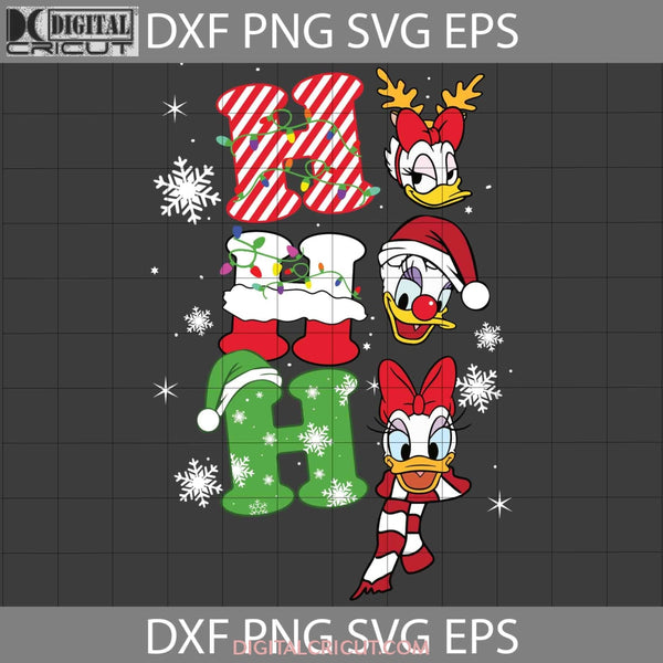 Hohoho Duck Svg Christmas Cricut File Clipart Png Eps Dxf