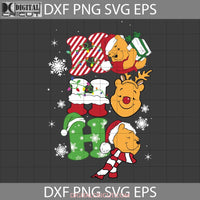 Hohoho Pooh Svg Christmas Cricut File Clipart Png Eps Dxf