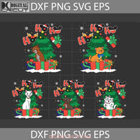 Hohoho Svg Bundle Christmas Gift Cricut File Clipart Png Eps Dxf