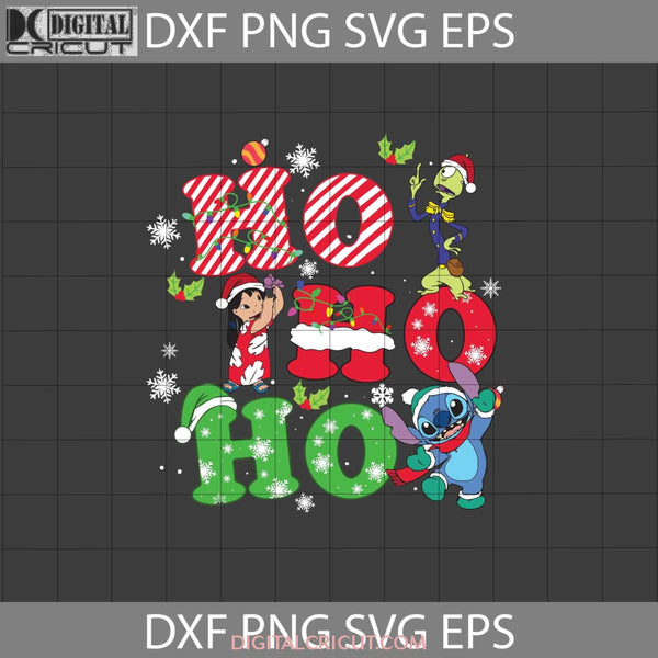 Hohoho Svg Funny Characters Svg Christmas Cricut File Clipart Png Eps Dxf