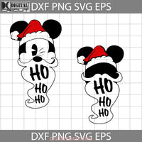 Hohoho Svg Santa Christmas Cricut File Clipart Png Eps Dxf