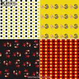 Humorous Family Seamless Pattern Digital Papers Scrapbook Paper 12*12Inches -300Dpi