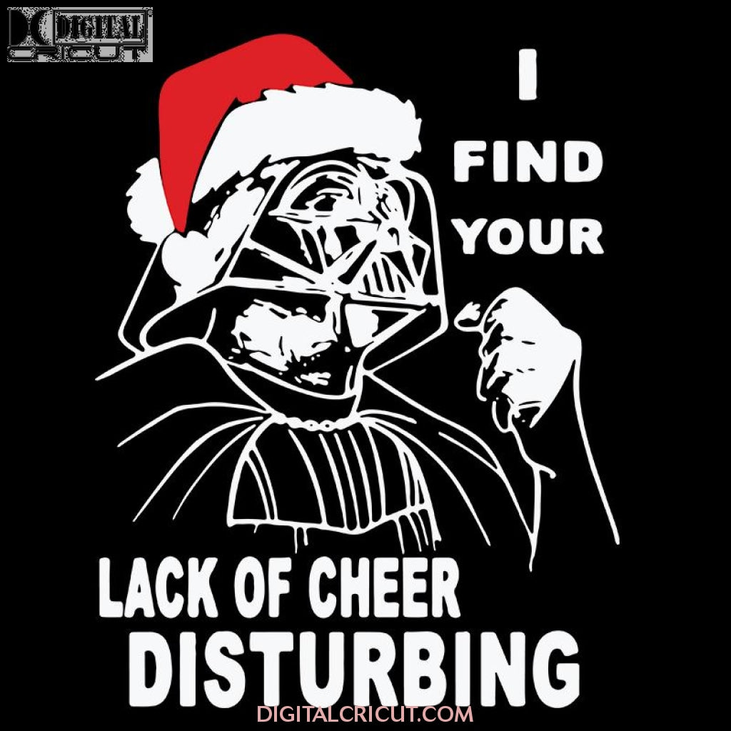 I Find Your Lack Of Cheer Disturbing Svg, Christmas Svg, Christmas Svg