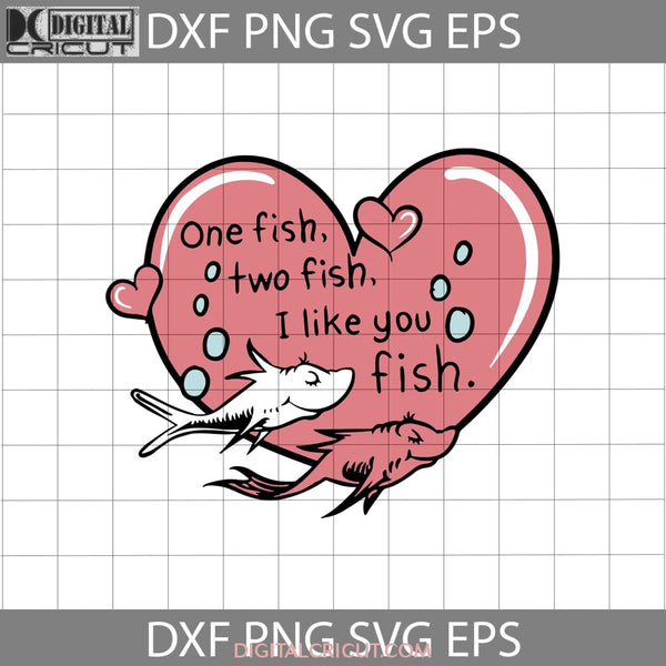 I Like You Fish Svg Png Eps Dxf
