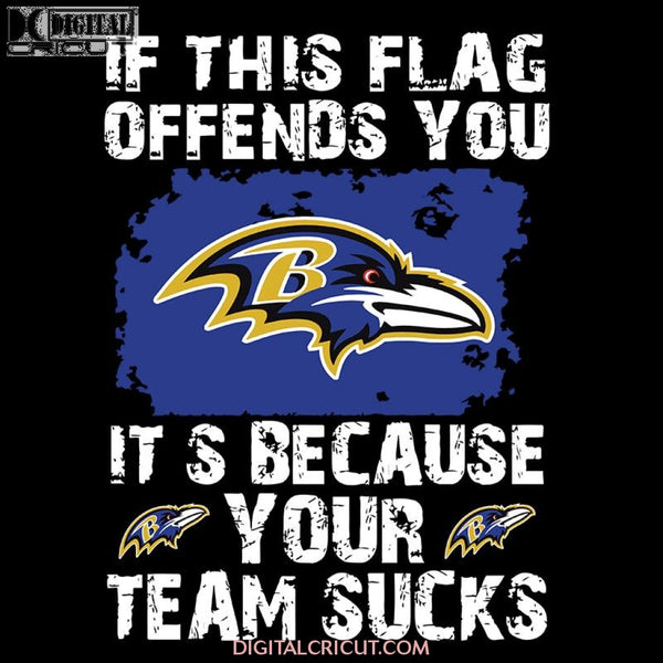 If This Flag Offends you It's Because Your Team Sucks Svg, Snoopy Ravens Svg, NFL Svg, Sport Svg, Football Svg, Cricut File, Clipart