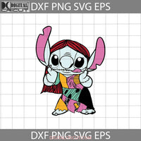 Stitch Inspired Sally Svg The Nightmare Before Christmas Halloween Gift Svg Cricut File Clipart Png