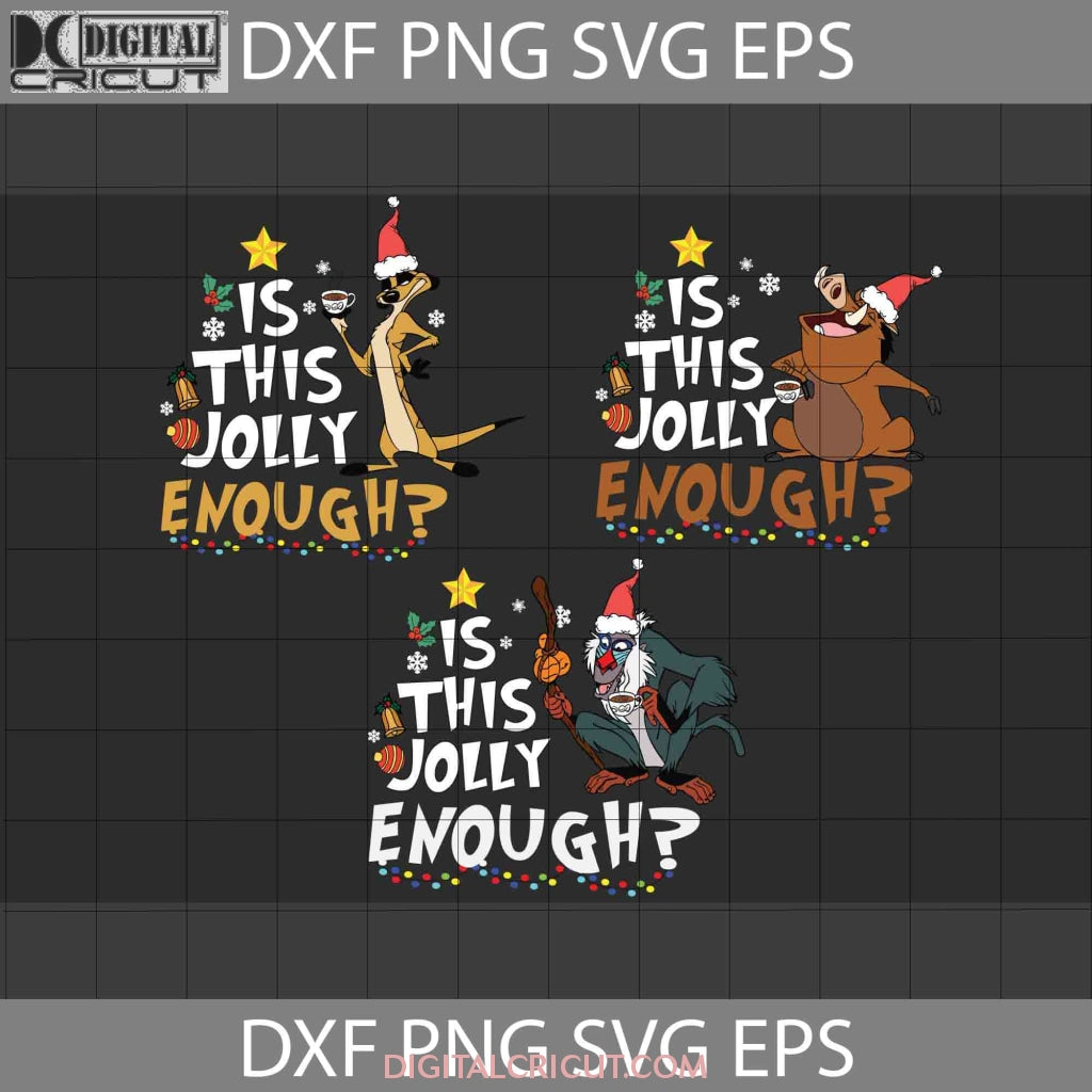 Is This Jolly Enough? Svg, Love Coffee Svg, Bundle, Christmas Svg ...