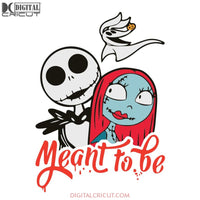 Jack And Sally, Jack Skellington, Jack Skellington Svg, The Nightmare Before Christmas, Sally Svg, Disney Svg, Halloween Svg, Cartoon Svg