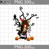 Jack Skellington And Sally Halloween Png Images Digital 300Dpi