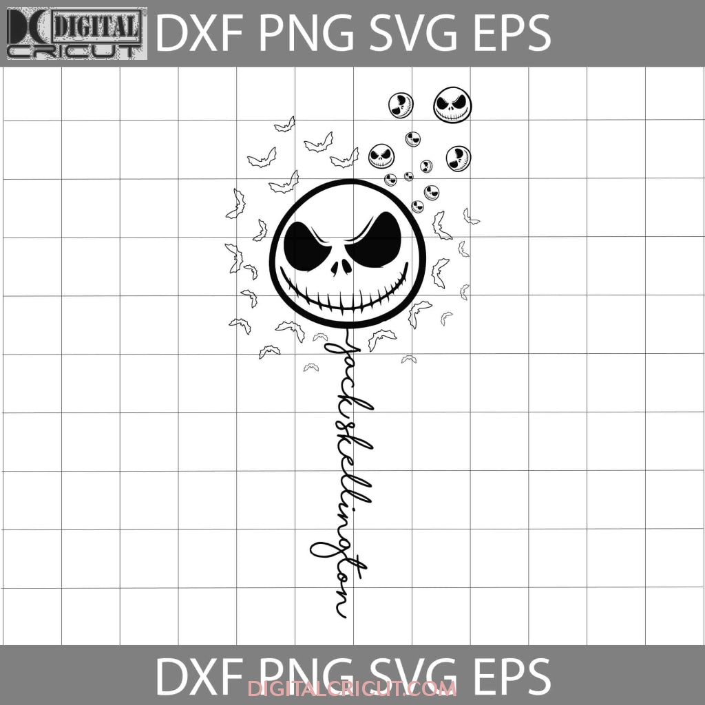 Jack Skellington Halloween Svg, The Nightmare Before Christmas Svg ...