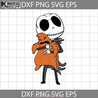 Jack Skellington Hug Oogie Boogie Svg Halloween Cricut File Clipart Png Eps Dxf