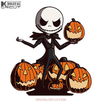 Jack Skellington The Pumpkin King Svg The Nightmare Before Christmas