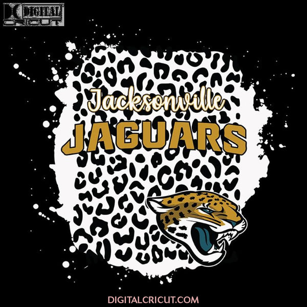 Jacksonville Jaguars Leopard Spirit Svg, Jacksonville Jaguars Svg, NFL Svg, Cricut File, Clipart, Leopard Svg, Sport Svg, Football Svg, Png, Eps, Dxf