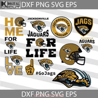 Jacksonville Jaguars Svg Cricut File Clipart Bundle Love Football Love Sport Svg Nfl Png Eps Dxf