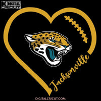 Jacksonville Jaguars Svg, Love Jaguars Svg, Cricut File, Clipart, NFL Svg, Football Svg, Sport Svg, Love Football Svg, Png, Eps, Dxf