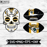 Jacksonville Jaguars Svg, NFL Svg, Bundle, Svg, Cricut File, Football Svg, Skull Svg