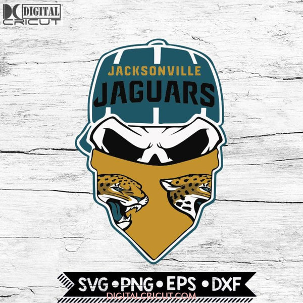 Jacksonville Jaguars Svg. NFL Svg, Skull Svg Files For Cricut, Football Svg, Cricut File, Svg