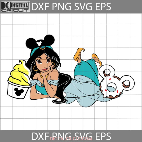 Jasmine Mickey Svg With Balloon Svg Cartoon Cricut File Clipart Png Eps Dxf