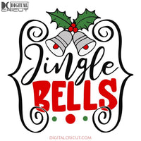 Jingle Bells Svg, Bell Svg, Buffalo Plaid Svg, Christmas Svg, Merry Christmas Svg, Cricut File, Clipart, Svg, Png, Eps, Dxf