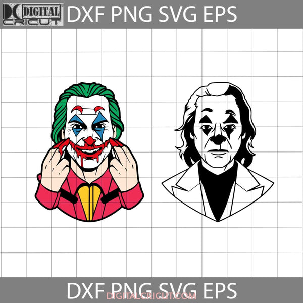 Joker Phoenix Anmated Svg Bundle Halloween Gift Cricut File Clipart Svg Png Eps Dxf