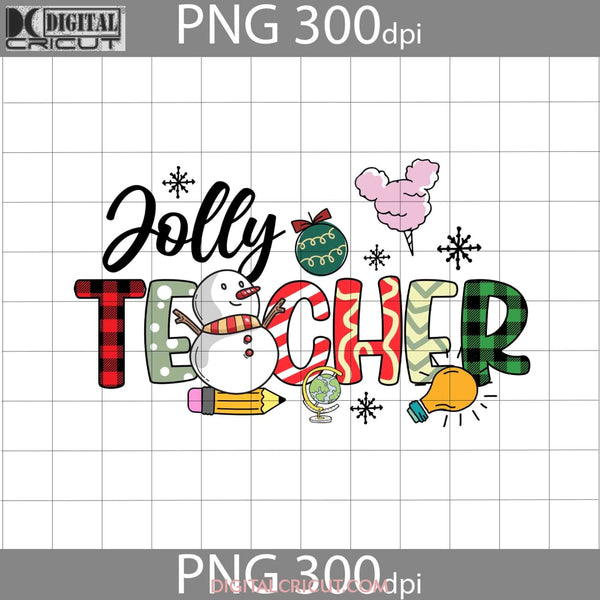 Jolly Teacher Png Snowman Santa Christmas Gift Digital Images 300Dpi