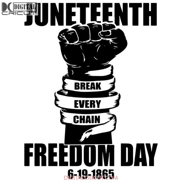 Juneteenth Blm Black Lives Matter Silhouette Svg Dxf Eps Png Instant Download