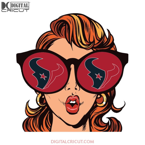 Just A Girl In Love With Her Houston Texans Svg, Cricut File, Clipart, NFL Svg, Sport Svg, Football Svg