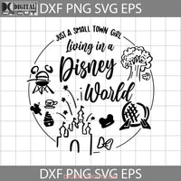 Just A Small Town Girl Living In World Svg Cartoon Svg Cricut File Clipart Eps Dxf