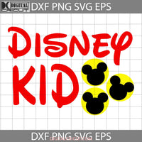 Kid Svg Mickey Cartoon Cricut File Clipart Png Eps Dxf