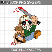 Jason Kill Super Mario Svg Svg Characters Svg Halloween Gift Cricut File Clipart Png Eps Dxf