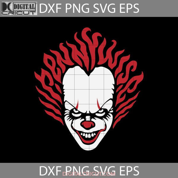 Pennywise Svg Movie Character Halloween Svg Gift Cricut File Clipart Svg Png Eps Dxf