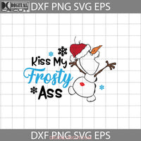 Kiss My Frosty Ass Svg Funny Toilet Paper Christmas Gift Cricut File Clipart Png Eps Dxf