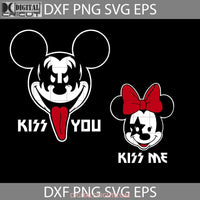 Kiss You Svg Me Couple Valentines Day Bundle Cricut File Clipart Png Eps Dxf